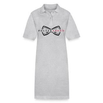 Enterrement de vie de garçon enterrement de vie de garçon - Robe polo bio PAIGER Stanley/Stella Femme - gris chiné - Devant