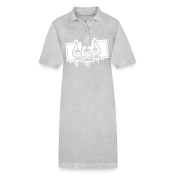 Vacuum Cleaner Cleaning Company - Stanley/Stella PAIGER Organic Women’s Polo Dress - heather grey - Front