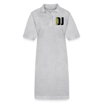 DJ - Stanley/Stella Frauen Bio-Polokleid PAIGER - Grau meliert - Vorne