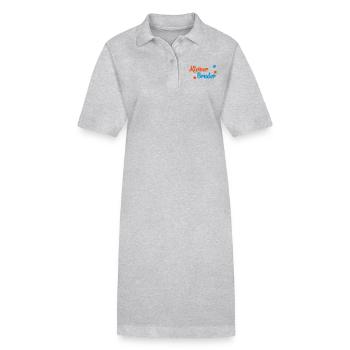baby - Stanley/Stella PAIGER Organic Women’s Polo Dress - heather grey - Front