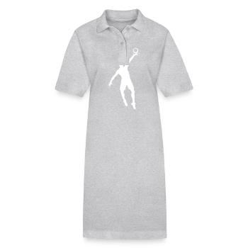 Volleyball Player Icon - Stanley/Stella PAIGER Organic Women’s Polo Dress - black - Front