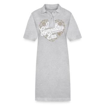 Turnen Turner Gymnastik - Stanley/Stella Frauen Bio-Polokleid PAIGER - Grau meliert - Vorne