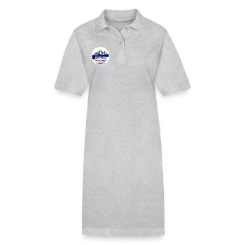 Snowbombing 2025 - Stanley/Stella Frauen Bio-Polokleid PAIGER - Grau meliert - Vorne