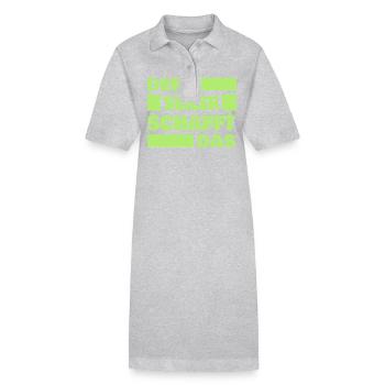 Seiler - Stanley/Stella Frauen Bio-Polokleid PAIGER - Grau meliert - Vorne