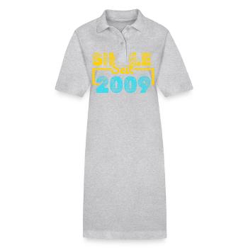 seit 2009 - Stanley/Stella Frauen Bio-Polokleid PAIGER - Grau meliert - Vorne