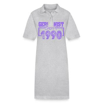 Studi 1990 - Stanley/Stella PAIGER Organic Women’s Polo Dress - heather grey - Front