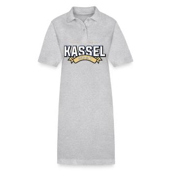 Kassel - Stanley/Stella Frauen Bio-Polokleid PAIGER - Grau meliert - Vorne