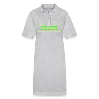 Geschenkidee Dejan - Stanley/Stella Frauen Bio-Polokleid PAIGER - Grau meliert - Vorne