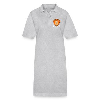 Première classe Rentrée scolaire Rentrée scolaire - Robe polo bio PAIGER Stanley/Stella Femme - gris chiné - Devant