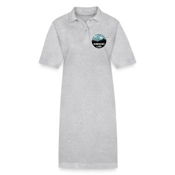 Bergisches Land Skyline Blue Hour - Robe polo bio PAIGER Stanley/Stella Femme - gris chiné - Devant