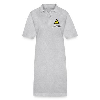 Warnung vor breiter Ladung - Stanley/Stella Frauen Bio-Polokleid PAIGER - Schwarz - Vorne