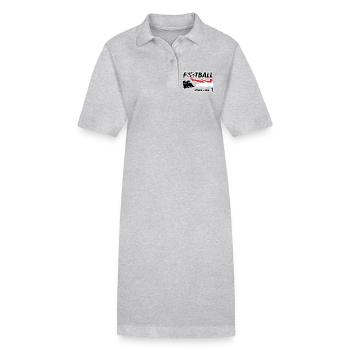 Football Fever Pays-Bas - Robe polo bio PAIGER Stanley/Stella Femme - gris chiné - Devant