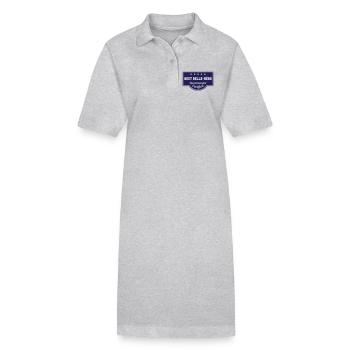 Meilleure Belle-Mère - Robe polo bio PAIGER Stanley/Stella Femme - gris chiné - Devant