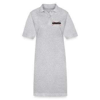 Batteur - Batterie batterie Ensemble - Robe polo bio PAIGER Stanley/Stella Femme - gris chiné - Devant