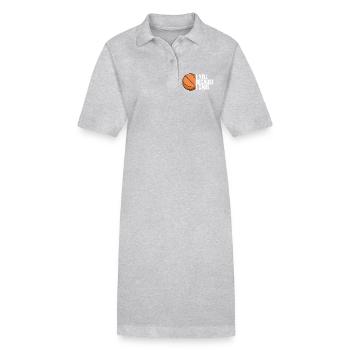 Basketball-Eltern-Basketball - Stanley/Stella Frauen Bio-Polokleid PAIGER - Grau meliert - Vorne