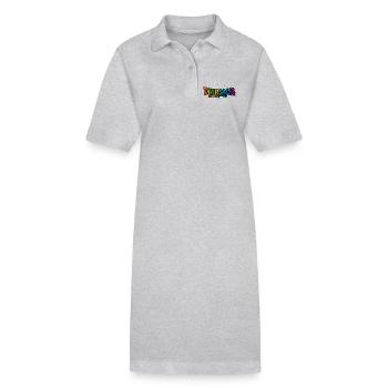 diversalia2026 - Robe polo bio PAIGER Stanley/Stella Femme - gris chiné - Devant