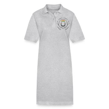 Jah soul - Stanley/Stella Frauen Bio-Polokleid PAIGER - Grau meliert - Vorne