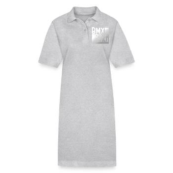 Bmx - Stanley/Stella Frauen Bio-Polokleid PAIGER - Grau meliert - Vorne