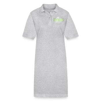 Wandern Hiking Adventures - Stanley/Stella Frauen Bio-Polokleid PAIGER - Grau meliert - Vorne