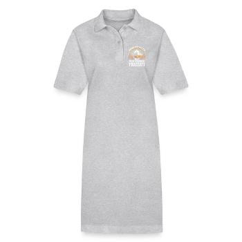 Verso L Alto Saint Pier Giorgio Frassati - Stanley/Stella Frauen Bio-Polokleid PAIGER - Grau meliert - Vorne