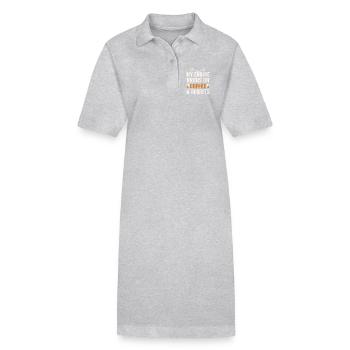 Génie mécanique Ingénieur mécanique - Robe polo bio PAIGER Stanley/Stella Femme - gris chiné - Devant