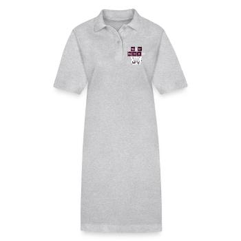 Jeu Rank Up Chem Controller - Robe polo bio PAIGER Stanley/Stella Femme - gris chiné - Devant