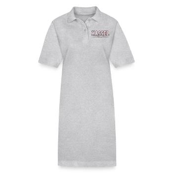 Kassel - Stanley/Stella Frauen Bio-Polokleid PAIGER - Grau meliert - Vorne