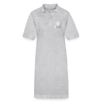 JDM Drift Felge – Tuning & Racing Kunst - Stanley/Stella Frauen Bio-Polokleid PAIGER - Grau meliert - Vorne