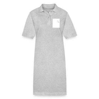 Spatzl - Stanley/Stella Frauen Bio-Polokleid PAIGER - Grau meliert - Vorne