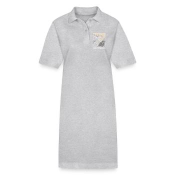 Skater Street Rituals Shirt, Hoodie, Bag und Cap - Stanley/Stella Frauen Bio-Polokleid PAIGER - Grau meliert - Vorne