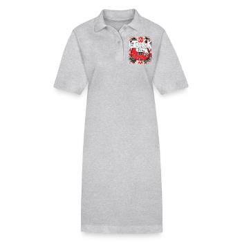 Let’s Rock, Concert Rock, Festival Rock, Festival Rock - Robe polo bio PAIGER Stanley/Stella Femme - gris chiné - Devant