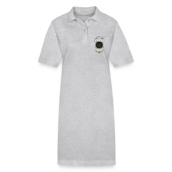 Tarot Reader A Short Story I Am A Fortune Telling - Stanley/Stella PAIGER Organic Women’s Polo Dress - heather grey - Front