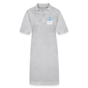 Boogie Nights T-shirt Monkey - Robe polo bio PAIGER Stanley/Stella Femme - gris chiné - Devant