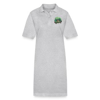 Joueur - Robe polo bio PAIGER Stanley/Stella Femme - gris chiné - Devant