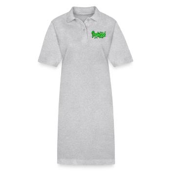 Dortmund - Stanley/Stella Frauen Bio-Polokleid PAIGER - Grau meliert - Vorne