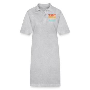 Architecte - Robe polo bio PAIGER Stanley/Stella Femme - gris chiné - Devant