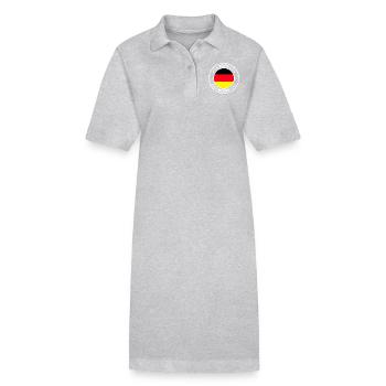 HANNOVER - Stanley/Stella Frauen Bio-Polokleid PAIGER - Grau meliert - Vorne