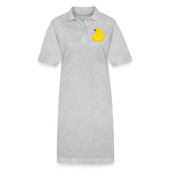 bath bath bathtub bathtub shower shower36 - Stanley/Stella PAIGER Organic Women’s Polo Dress - heather grey - Front