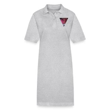 Galaxie - Stanley/Stella Frauen Bio-Polokleid PAIGER - Grau meliert - Vorne