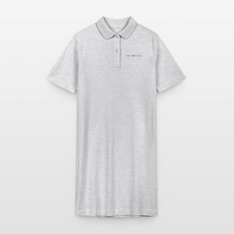HelloWorld Program Code Coding Informatik Stanley/Stella PAIGER Organic Women’s Polo Dress