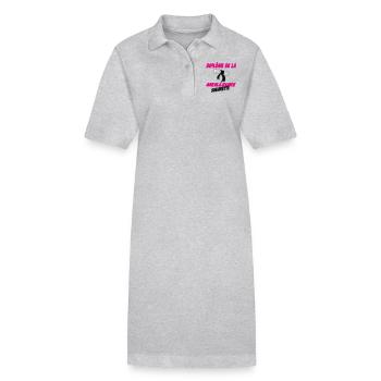 Diploma of the best SISTER - Stanley/Stella PAIGER Organic Women’s Polo Dress - heather grey - Front