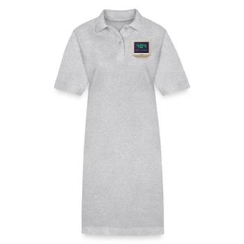 CRT Design - 404 Nicht gefunden - Stanley/Stella Frauen Bio-Polokleid PAIGER - Grau meliert - Vorne