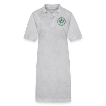 fail to prepare - Stanley/Stella Frauen Bio-Polokleid PAIGER - Grau meliert - Vorne