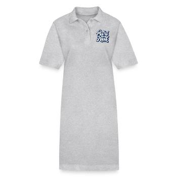 Petri Heil - Stanley/Stella Frauen Bio-Polokleid PAIGER - Grau meliert - Vorne