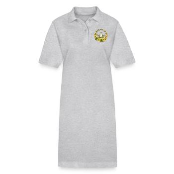 Zen-Trägheit - Stanley/Stella Frauen Bio-Polokleid PAIGER - Grau meliert - Vorne