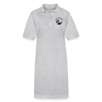 Surf Your Spot - Robe polo bio PAIGER Stanley/Stella Femme - gris chiné - Devant