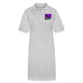 strauecher buesche shrubbery garten garden plants1 - Stanley/Stella Frauen Bio-Polokleid PAIGER - Grau meliert - Vorne