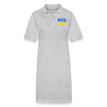 Puck futin - Stanley/Stella Frauen Bio-Polokleid PAIGER - Grau meliert - Vorne