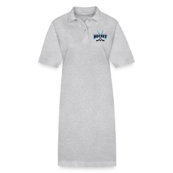 Hockey - Stanley/Stella Frauen Bio-Polokleid PAIGER - Grau meliert - Vorne