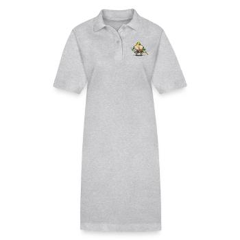 Assmex Baumeister - Stanley/Stella Frauen Bio-Polokleid PAIGER - Grau meliert - Vorne